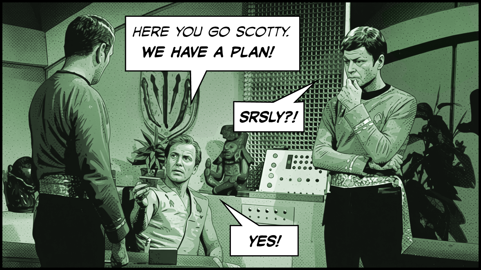 Kirk Commits To The Plan Kirk Commits To The Plan